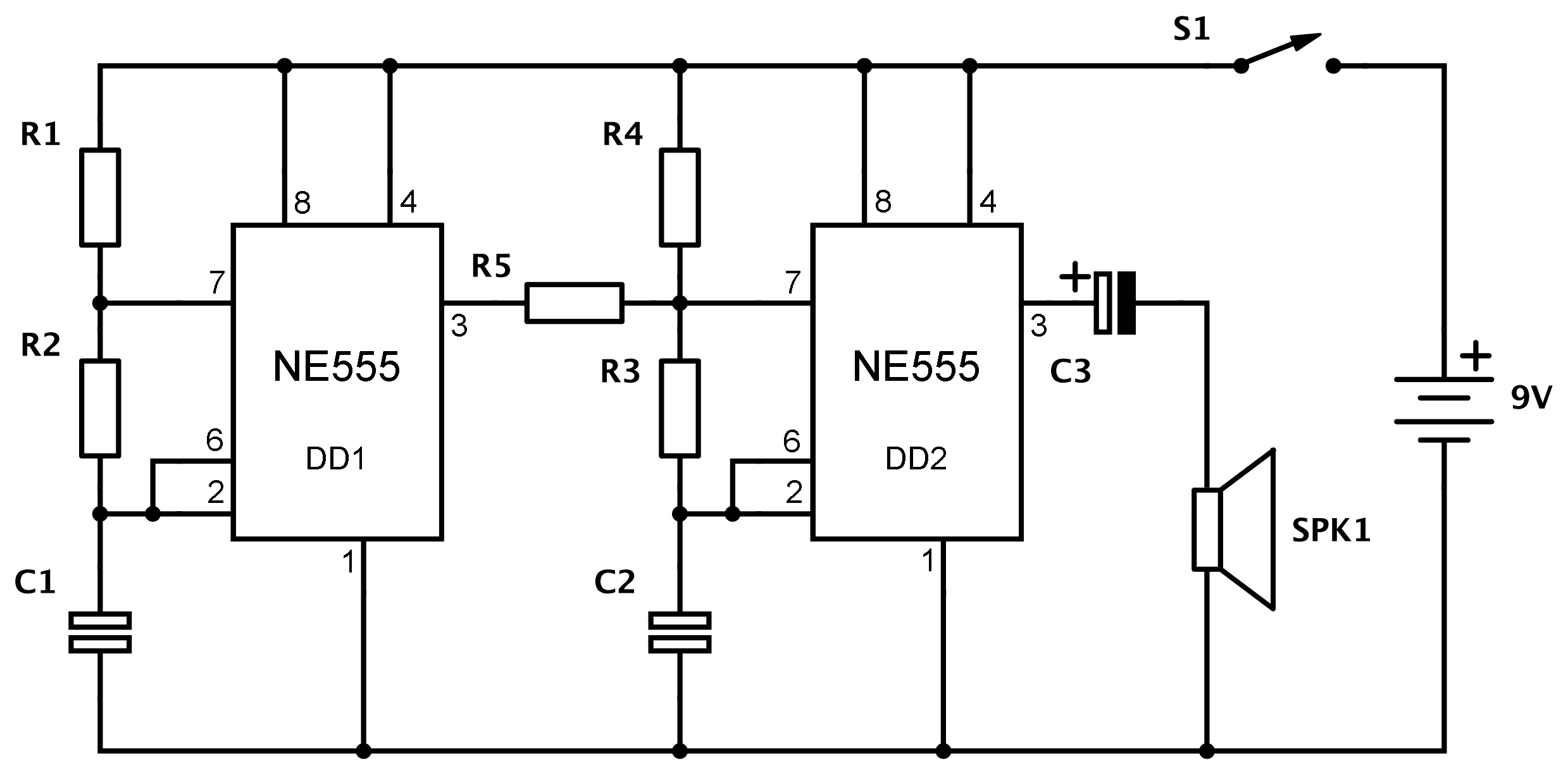 Mega555net2. Ne555 схема генератора ШИМ. ШИМ Генератор на 555 схема. Полицейская крякалка схема на ne555. Схема термореле на 555 таймере.